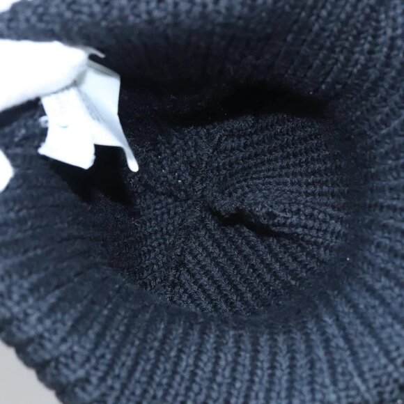 Christian Dior Cap Wool Black Auth ac3556V - Picture 2 of 13